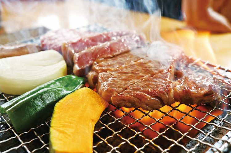 炭火バーベキュー  天野ファミリーファーム